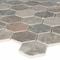 Msi Stonella Hexagon 11.02 In. X 12.76 In. X 6Mm Glass Mesh-Mounted Mosaic Tile, 15PK ZOR-MD-0274 - alternate 4